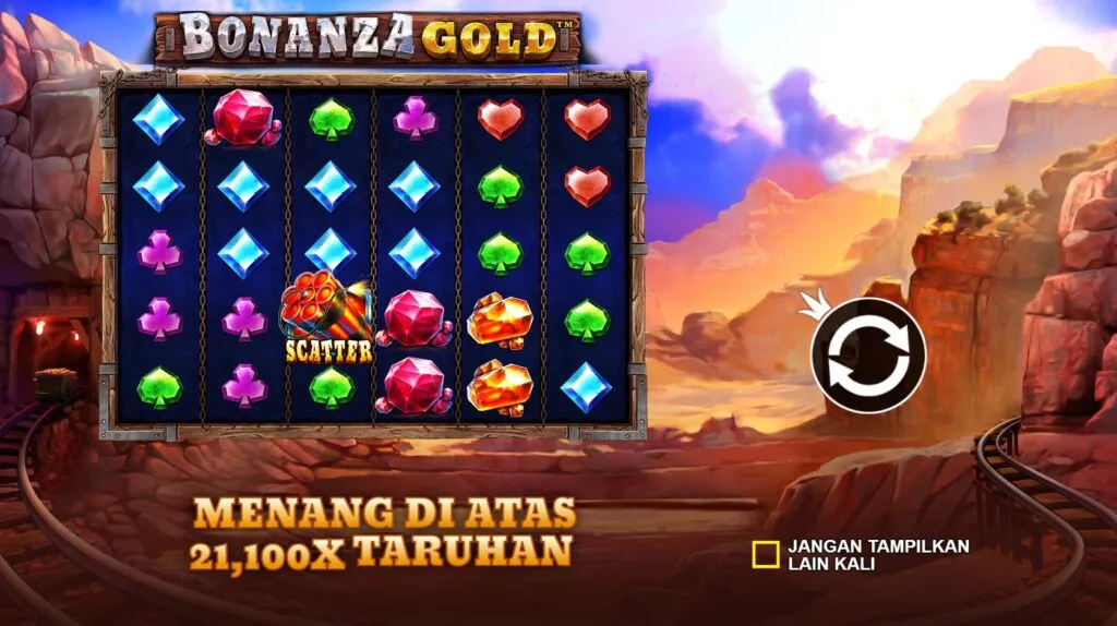 contoh bonanza gold